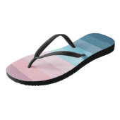 Feuilles de tongs d'été colorées (Incliné)