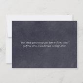 Feuilles de verdure sur tableau noir Merci (Dos)