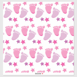 Feuilles de vinyle CustomCut pour bébé Autocollant