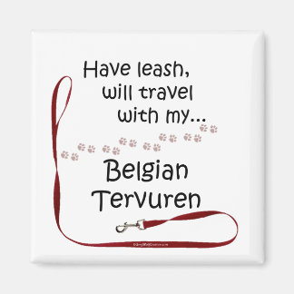 Feuilles de voyage Tervuren belge - Magnet