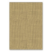 Feuilles d'écorce d'arbre et carte de place Burlap (Dos)