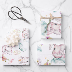 Feuilles d'emballage plats