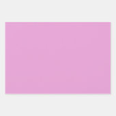 Feuilles d'emballage rose, vert et rose (Devant 2)