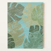 Feuilles dénaturés tropicaux (Dos)