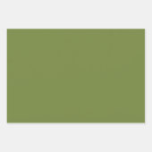 Feuilles d'enveloppement de cadeaux OTW élégant (Devant)