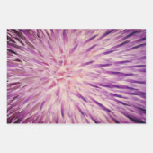 Feuilles d'enveloppement de cadeaux pourpres (Devant)