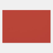 Feuilles d'enveloppement de Noël rouge et vert Ret (Devant 3)