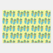 Feuilles d'enveloppement de vacances sur l'île, Ma (Devant 3)