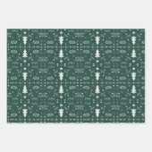 Feuilles d'enveloppement Motif de vacances - Ensem (Devant 2)