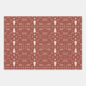 Feuilles d'enveloppement Motif de vacances - Ensem (Devant)