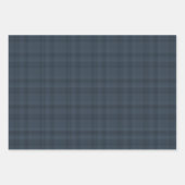 Feuilles d'enveloppement Plaid Festive Blue Flanne (Devant)