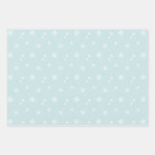 Feuilles d'enveloppement rouge et or chic Holiday (Devant 2)