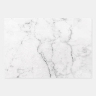Feuilles d'enveloppes cadeau Marbre blanc