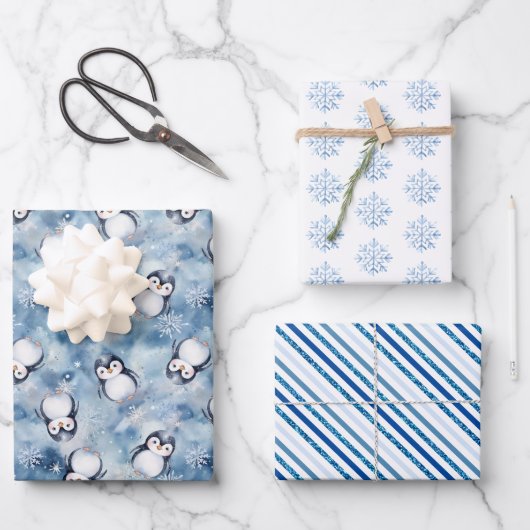 Feuilles d'enveloppes cadeaux de Baby shower de pi (Recto)