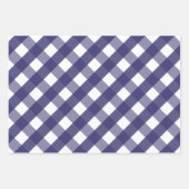 Feuilles d'enveloppes cadeaux En vichy points de c (Devant 3)