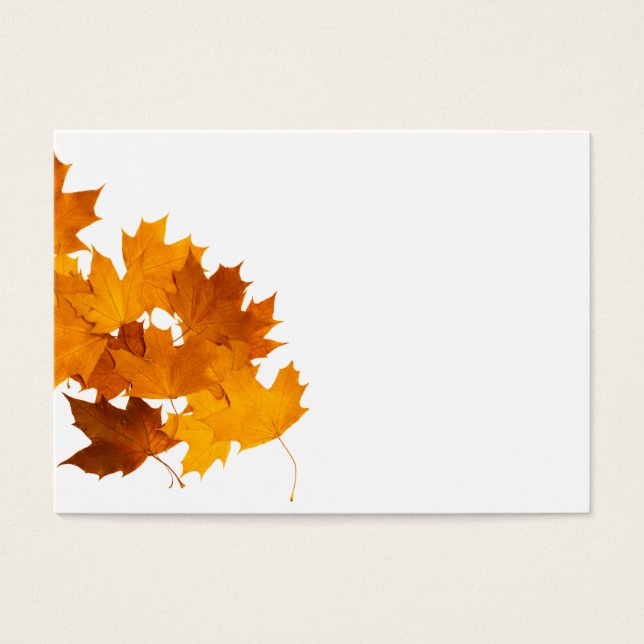 Feuilles d'érable (Devant)