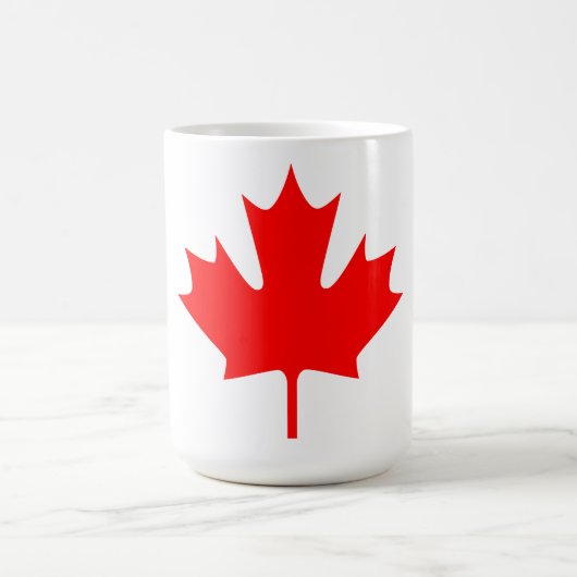 feuilles d'érable colorés - tasses (Centre)