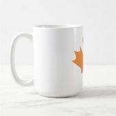 feuilles d'érable colorés - tasses (Gauche)