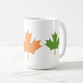 feuilles d'érable colorés - tasses (Devant droit)