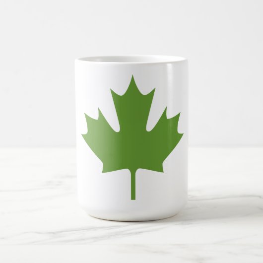 feuilles d'érable colorés - tasses (Centre)