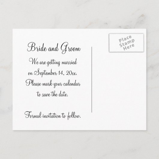 Feuilles d'érable couleur Faire-part Mariage d'aut (Dos)