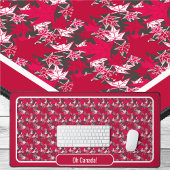 Feuilles d'érable sur un Arrière - plan de charbon