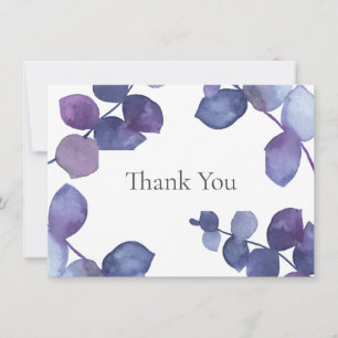 Feuilles d'eucalyptus bleu violet Merci