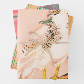 FEUILLES D'IMPRESSION EN BOIS DE FALCON JAPONAIS (En situation)