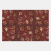 Feuilles d'oiseau d'automne Feuille de papier d'en (Devant 3)