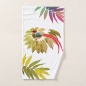 Feuilles d'oiseaux (Serviette à main)