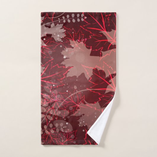 Feuilles d'or 1 (Serviette à main)