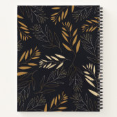 Feuilles d'or Blank propre recette de livre de cui (Dos)