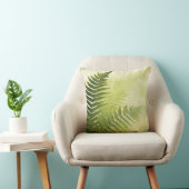 Feuilles doux Crème verte Jeu Coussin de coussin (Chaise)