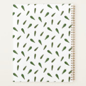 Feuilles du printemps, motif aquarelle (Dos)