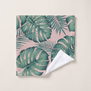Feuilles éléphants en rose
