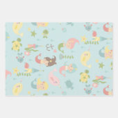 Feuilles en papier à thème Mermaid Princess (Devant 3)