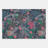 Feuilles en papier de la série Dark Koi (Devant 2)