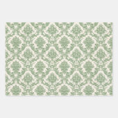 Feuilles en papier d'enveloppement de Damas de Noë (Devant 3)