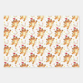 Feuilles en papier d'enveloppement de tigres de va (Devant)