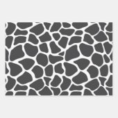 Feuilles Envelopper papier Zebra Leopard Giraffe P (Devant 3)