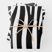 Feuilles Envelopper papier Zebra Leopard Giraffe P (En situation)
