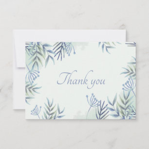 Feuilles et Baies Bleues Merci