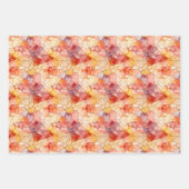 Feuilles festifs Terrazzo Effet Nom personnalisé (Devant 2)