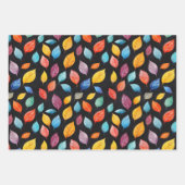 Feuilles & Fleurs Chalk Dessin d'automne Cadeau (Devant)