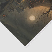 Feuilles hantées de papier de soie de soie de (Détail)