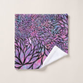 feuilles impressionnistes Abstraits (Gant de toilette)