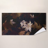 FEUILLES MAPLE BROWN (Serviette de bain)