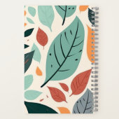 Feuilles multicolores Customisés - Carnet spiral (Verso)