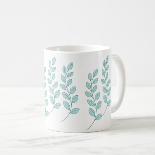 Feuilles, Nature Mug (Devant droit)