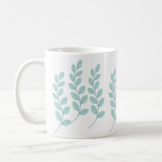 Feuilles, Nature Mug (Gauche)